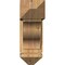 Ekena Millwork Funston Arts and Crafts Rough Sawn Bracket w/ Offset Brace, Western Red Cedar, 8"W x 22"D x 22"H BKT0806X22X22FST03RWR - alternate 4
